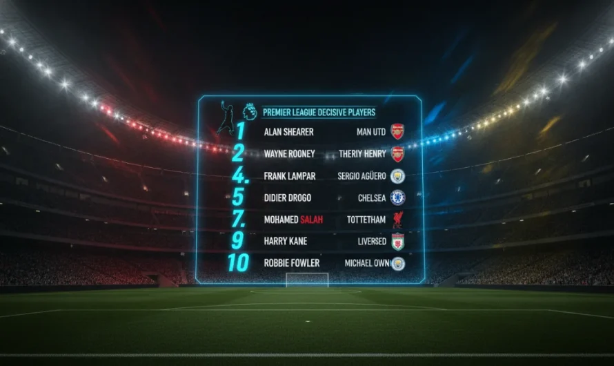 Premier Lig’in Kaderini Değiştiren En Etkili 10 Yıldız